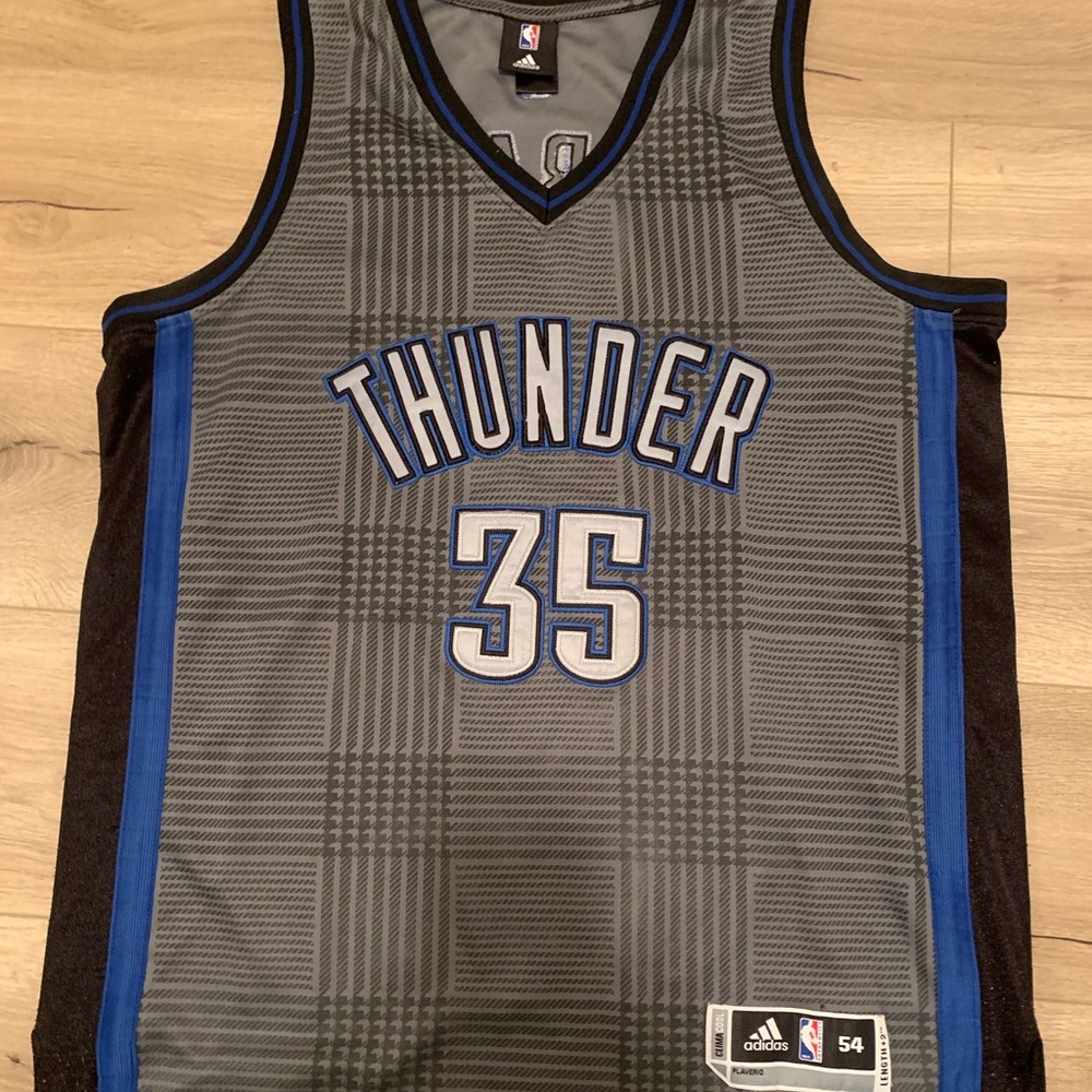 Kevin Durant KD Rare adidas Jersey Thunder